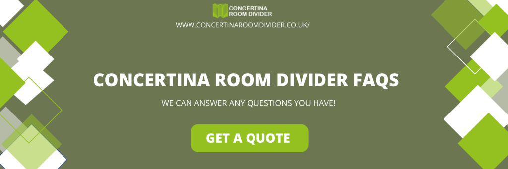 concertina room divider Surrey